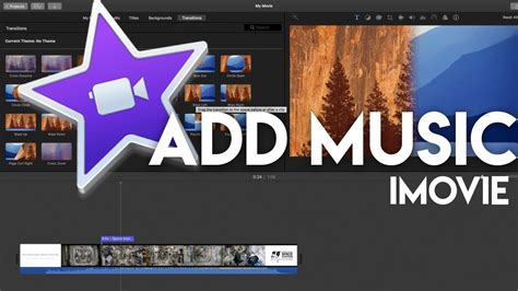 can you add music to imovie while editing a video?