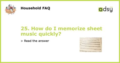 how to memorize sheet music: what does it mean to have a musical memory?